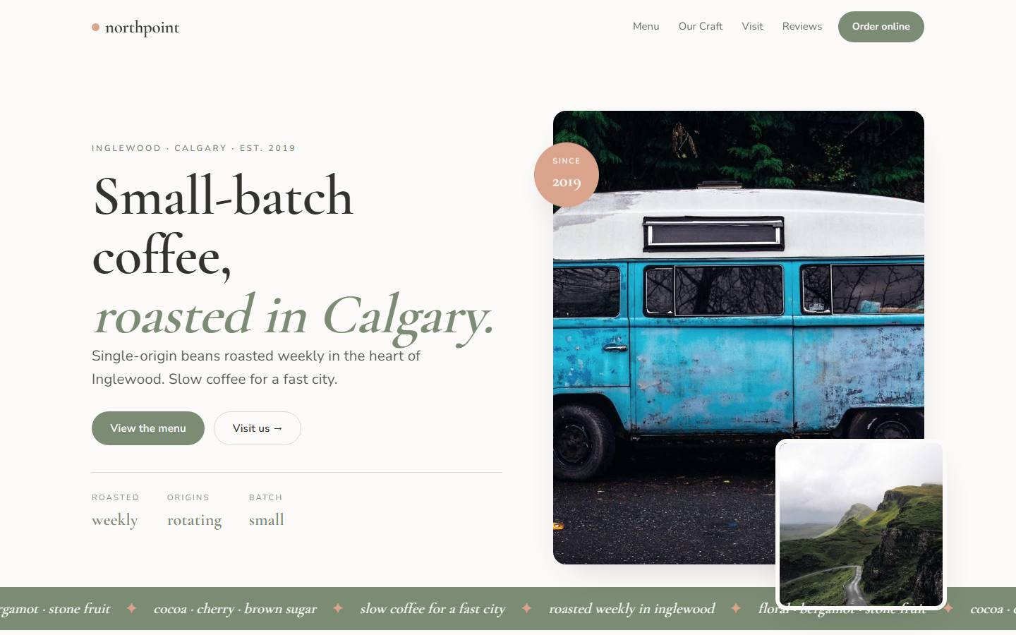 Example website for northpoint